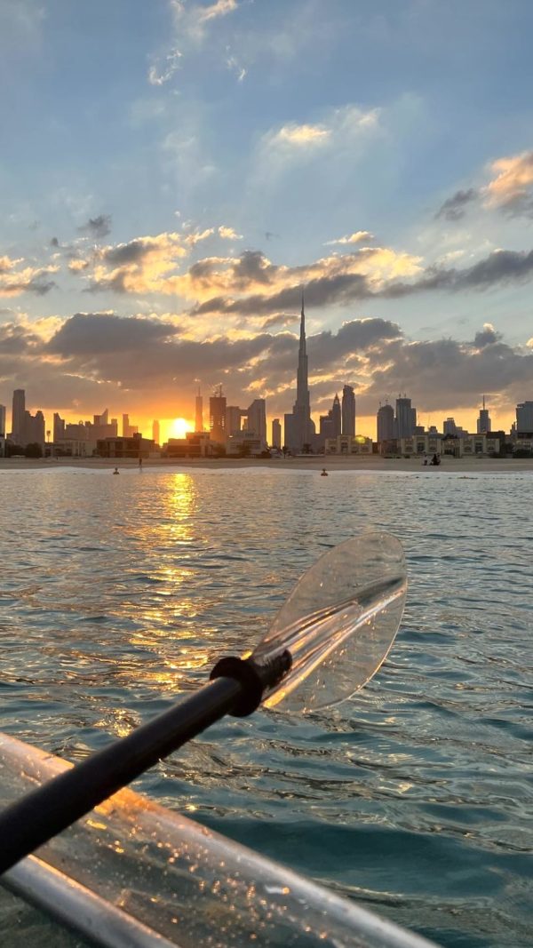 Sunrise kayaking