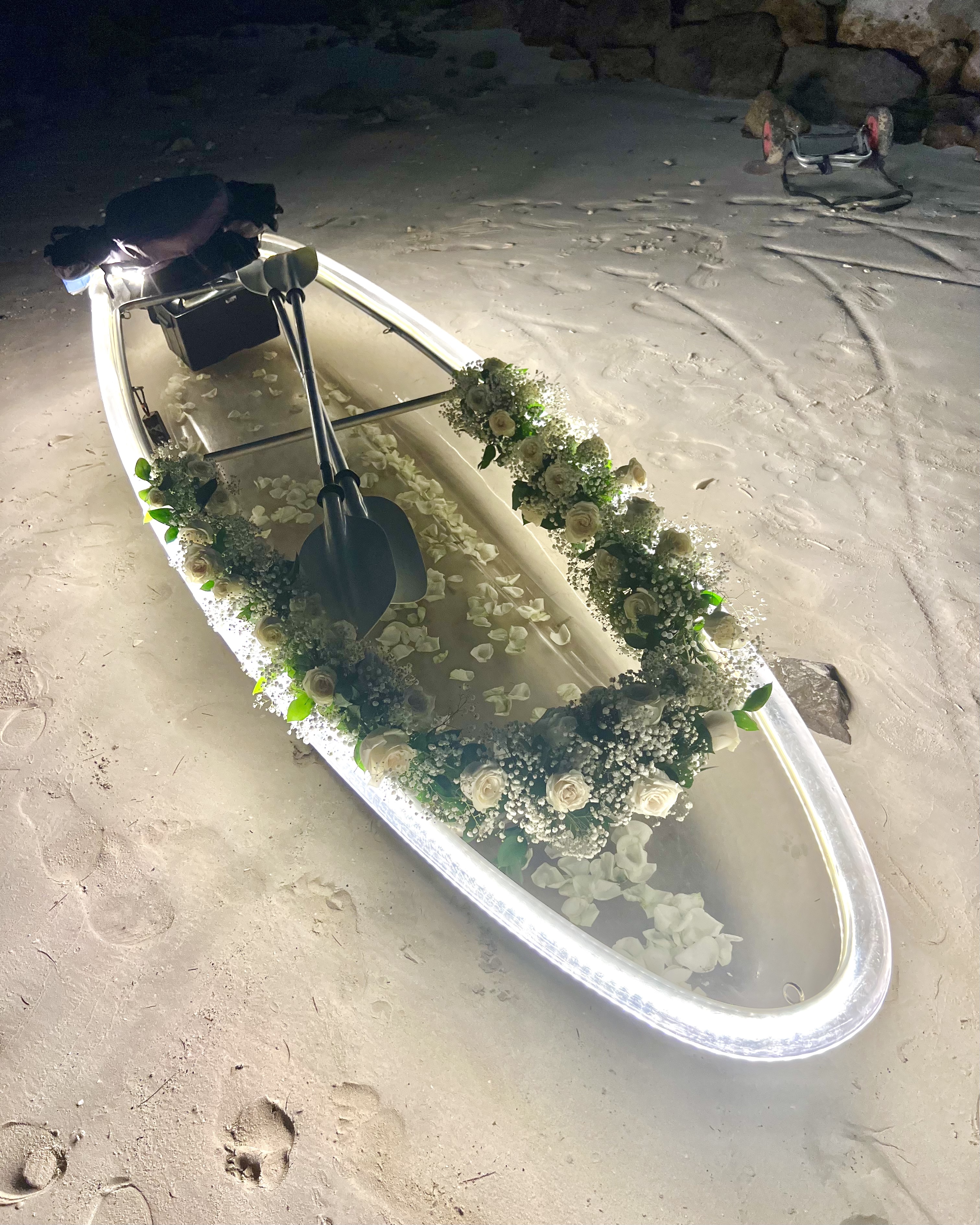 Night kayaking in Dubai