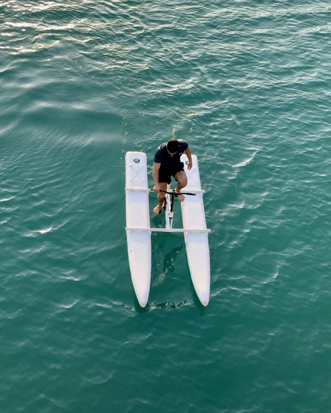 Water bike experience in Dubai | Catamaran style water bikes