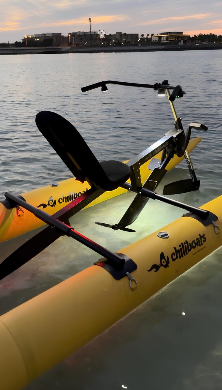 water bike experience