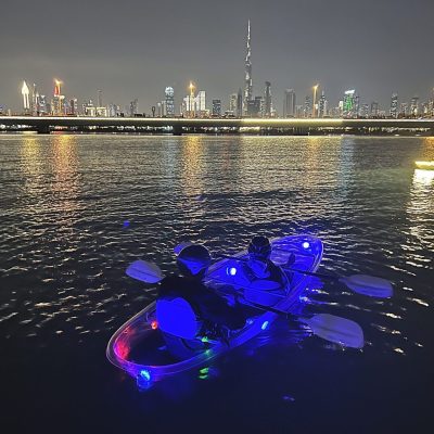 Night kayaking in dubai